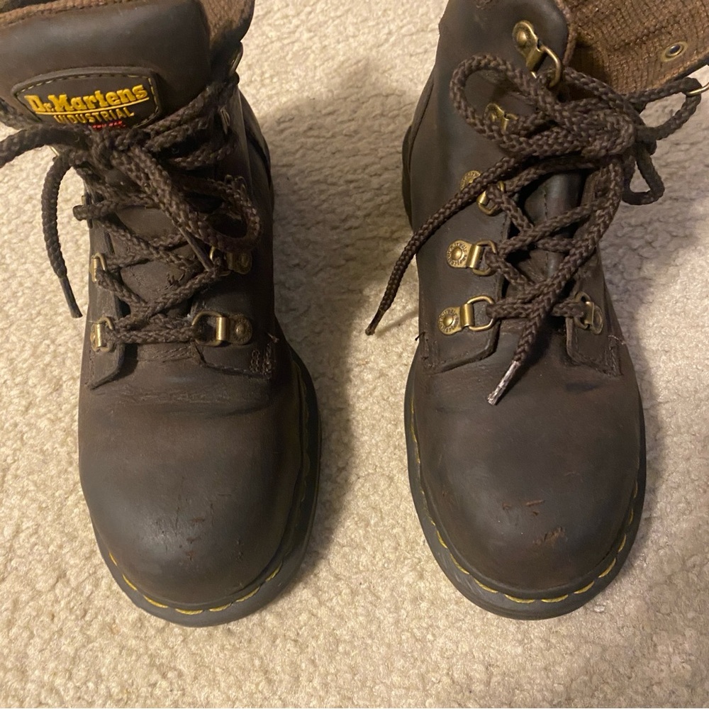 Dr. Martens Steel Toe Safety Shoe Lace up Boots - Picture 4 of 8